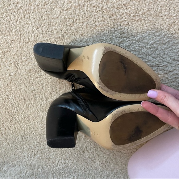 M.Gemi Leather Booties - Picture 8 of 10